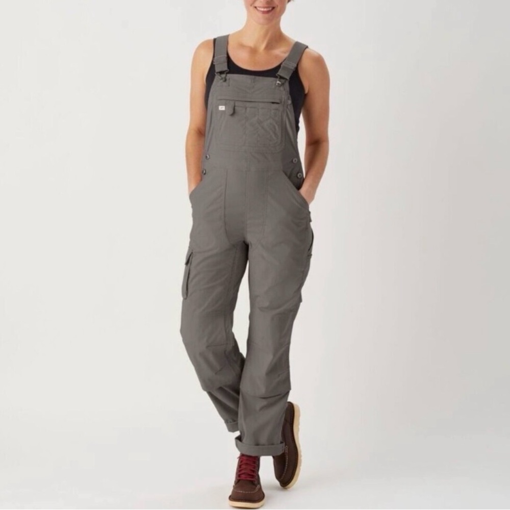 Duluth Trading Co Grey Overalls